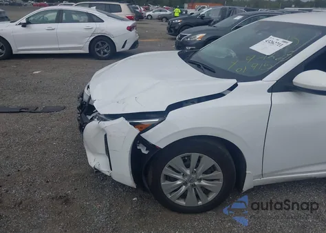 2024 Nissan Sentra S Xtronic Cvt z USA, uszkodzony, nr VIN 3N1AB8BV6RY316269